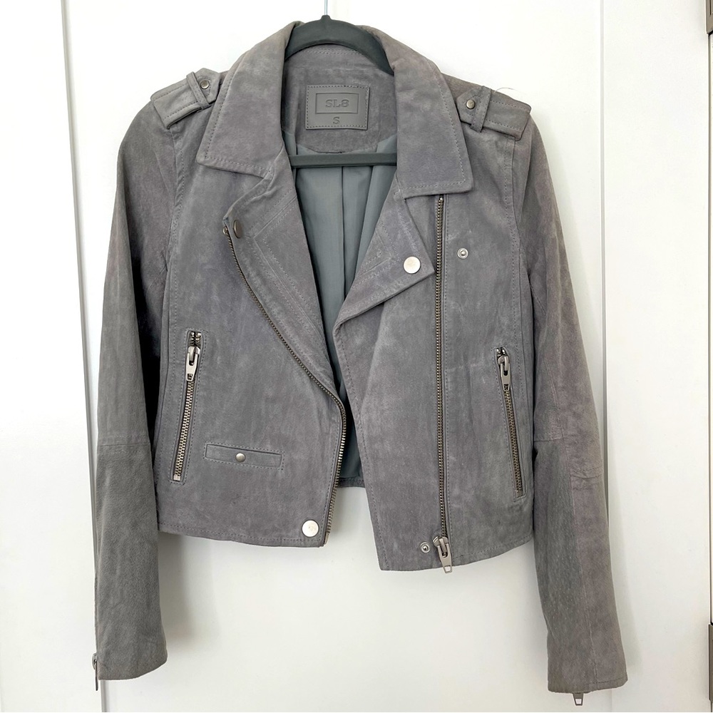 Small Leather Biker Jacket